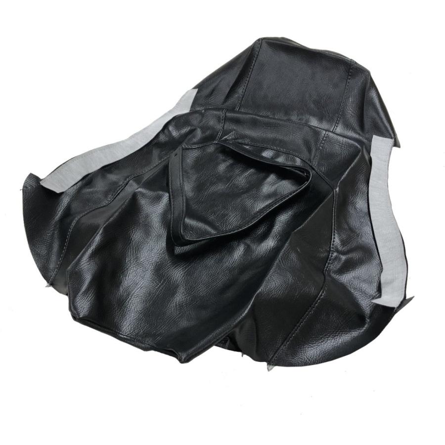 エリミネーター125 BN125A シートカバー 黒/タンデムベルト付き