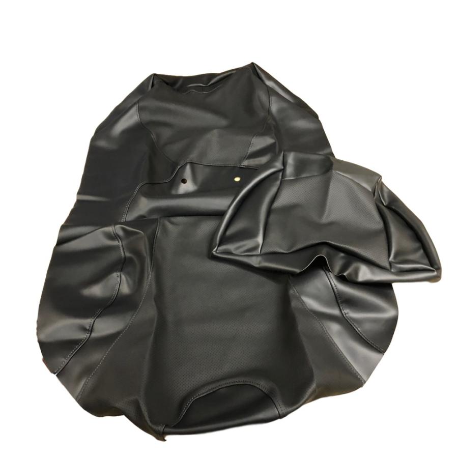 送料無料 スカイウェイブ250(CJ42A) シートカバー 黒 張替え 純正