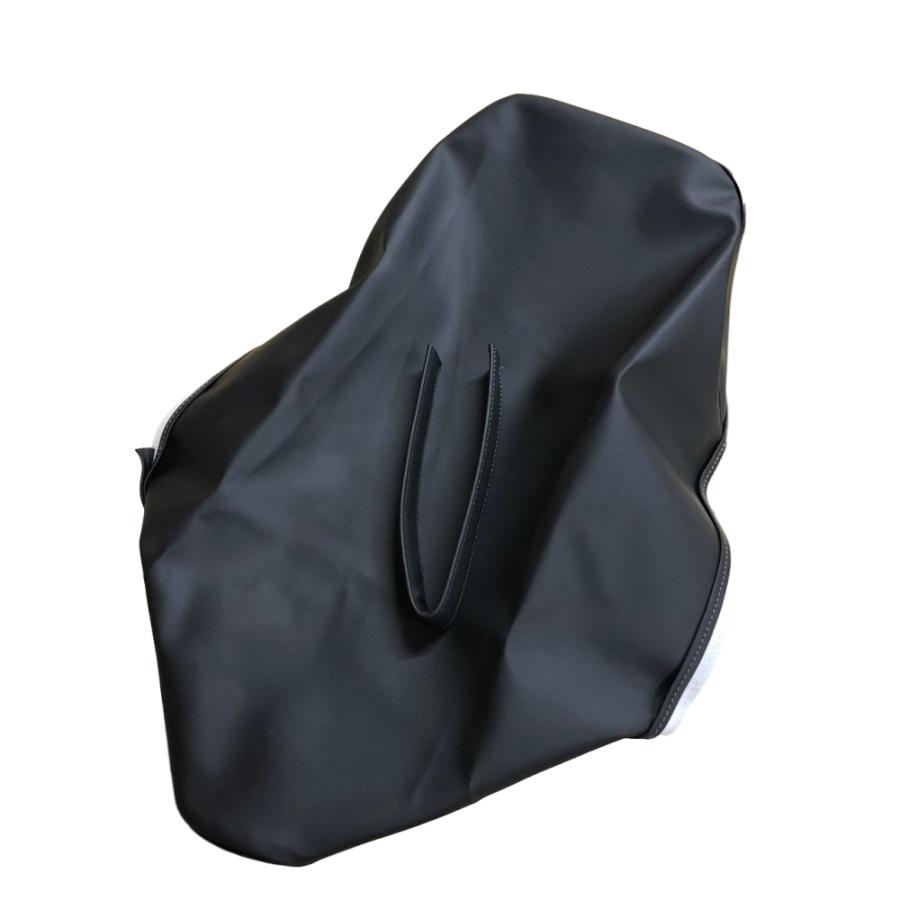 ジェンマ125 (CF41A型) シートカバー 黒 張替え 純正シート 対応 日本製 補修用