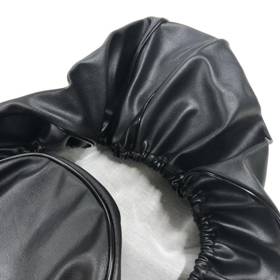 アドレスV125/G(CF46A) シートカバー 黒 被せるタイプ 純正シート 対応