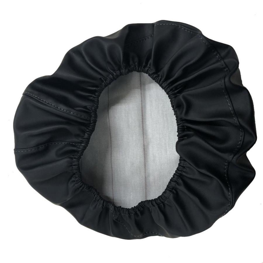 レッツ4 シートカバー 黒 被せるタイプ 純正シート 対応 補修用 日本製