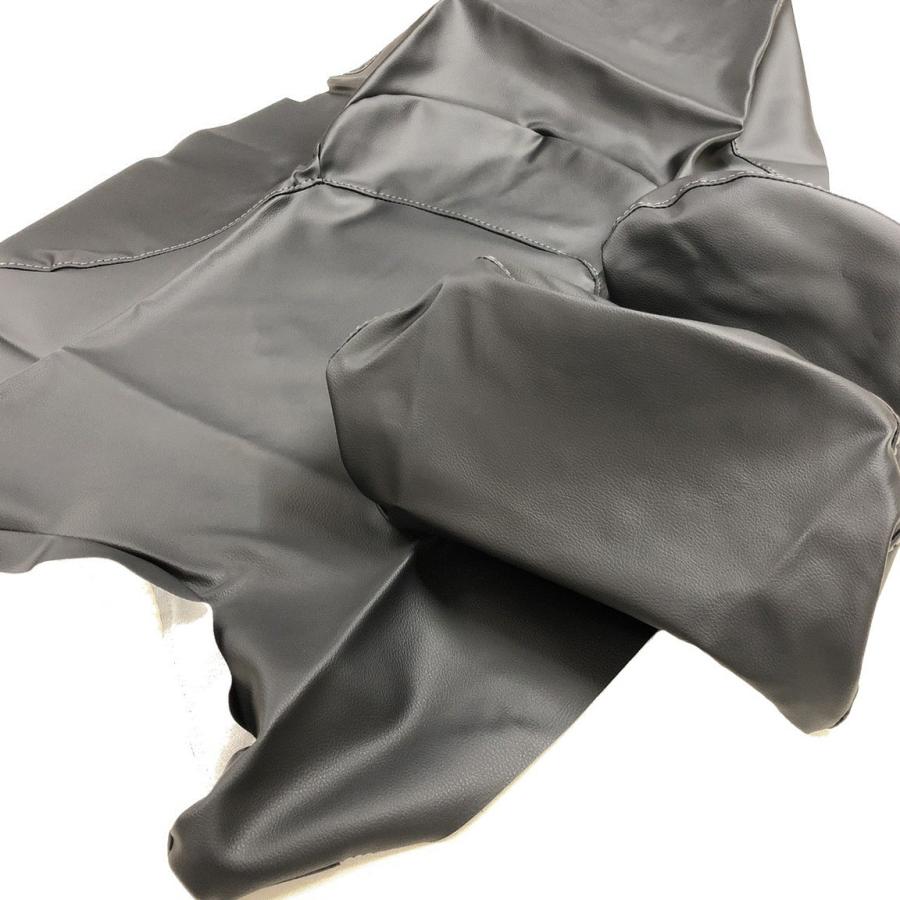 送料無料 マジェスティ125(5CP) シートカバー 黒 張替え 純正シート