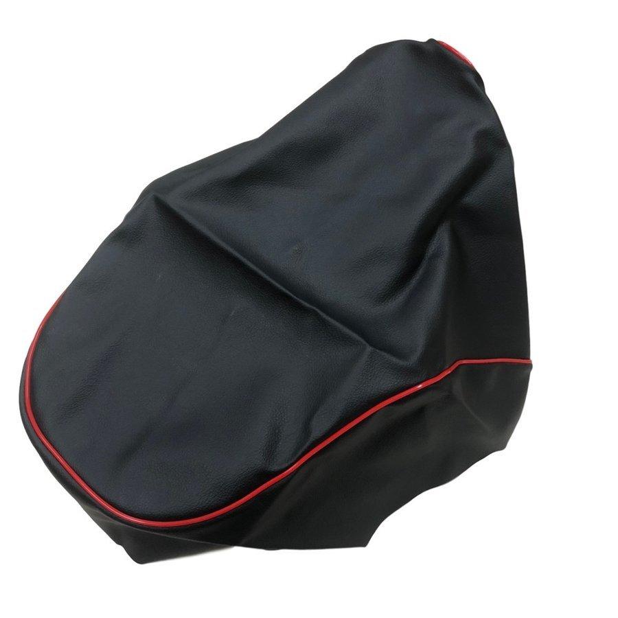 ジョグ(SA36J/SA39J) シートカバー 黒生地・青パイピング 張替え 純正