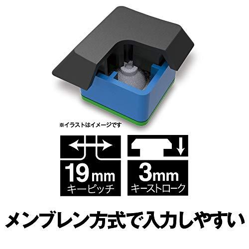 キーボード 有線 usb バッファロー BUFFALO USB接続 有線 薄型 静音 小型 スタンダード キーボード ブラック Windows/PS4/Nintendo Switch対応｜alba-re｜03