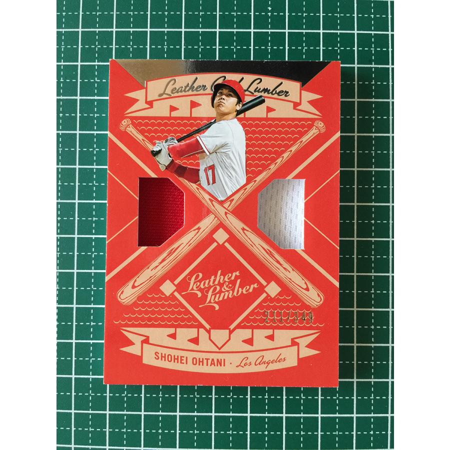 最安値 2019 Panini 大谷翔平 アトミックリフラクター 21/25！ ☆PANINI MLB 2019 LEATHER & LUMBER #LLD-SO 大谷翔平／SHOHEI OHTANI