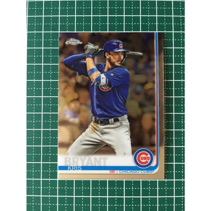 ☆TOPPS MLB 2019 TOPPS CHROME #25 KRIS BRYANT［CHICAGO CUBS
