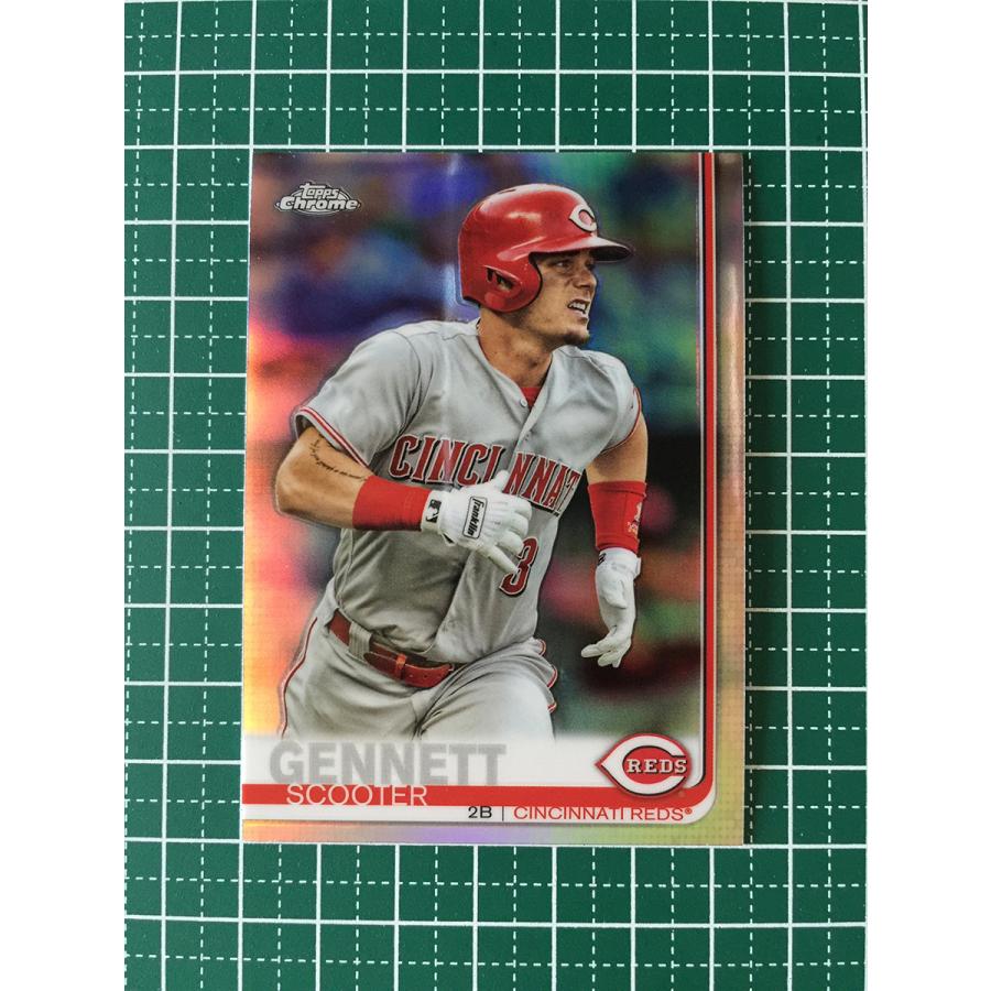 ☆TOPPS MLB 2019 TOPPS CHROME #58 SCOOTER GENNETT［CINCINNATI REDS