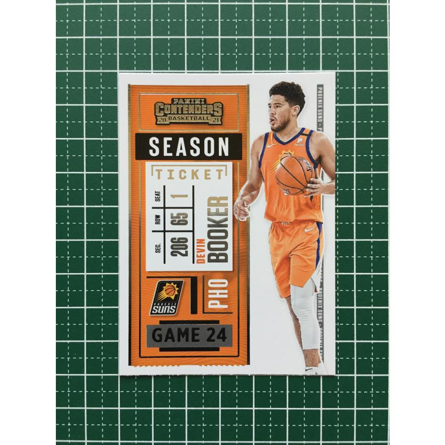 スポーツ選手 2020-21 PANINI NBA CARDS ☆PANINI 2020-21 NBA CONTENDERS #37 DEVIN BOOKER［PHOENIX SUNS