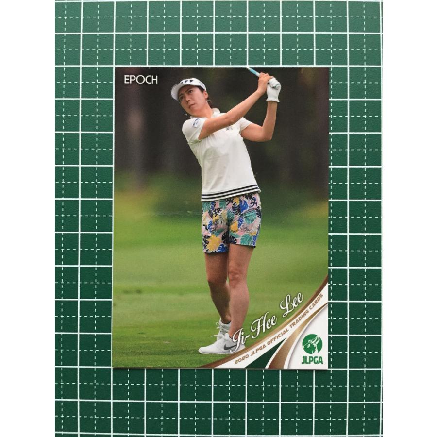 ★EPOCH 2020 JLPGA 日本女子プロゴルフ協会 オフィシャルトレーディングカード #27 李知姫 エポック 20★｜alba-tesoro