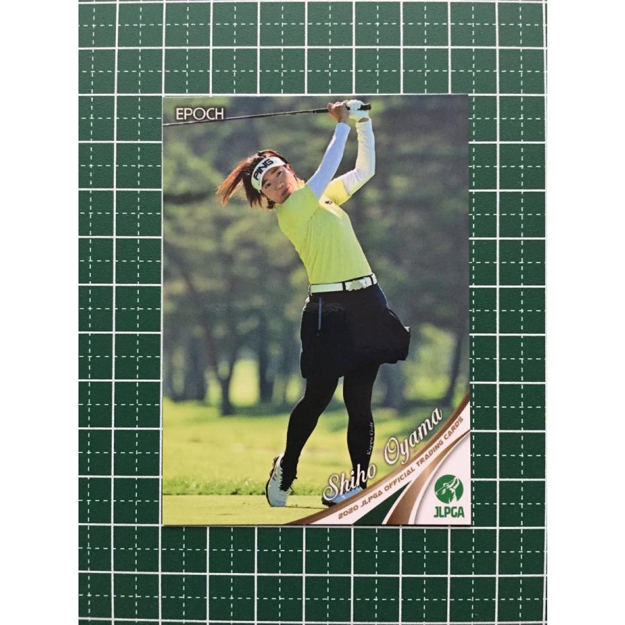★EPOCH 2020 JLPGA 日本女子プロゴルフ協会 オフィシャルトレーディングカード #47 大山志保 エポック 20★｜alba-tesoro