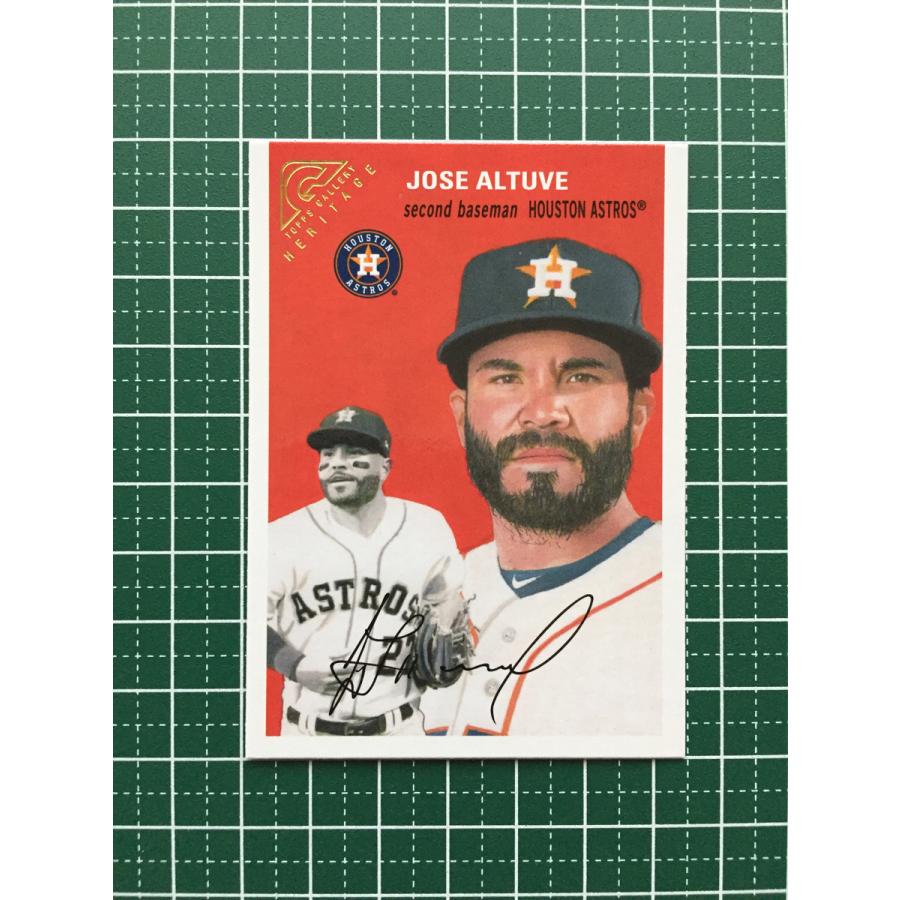 ★TOPPS MLB 2020 GALLERY BASEBALL HT12 JOSE ALTUVE[HOUSTON ASTROS