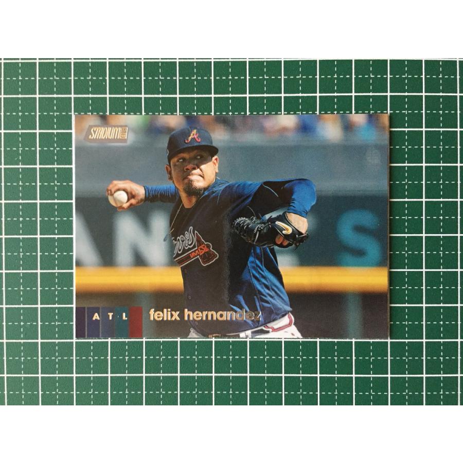 ★TOPPS MLB 2020 STADIUM CLUB 274 FELIX HERNANDEZ[ATLANTA BRAVES]ベースカード