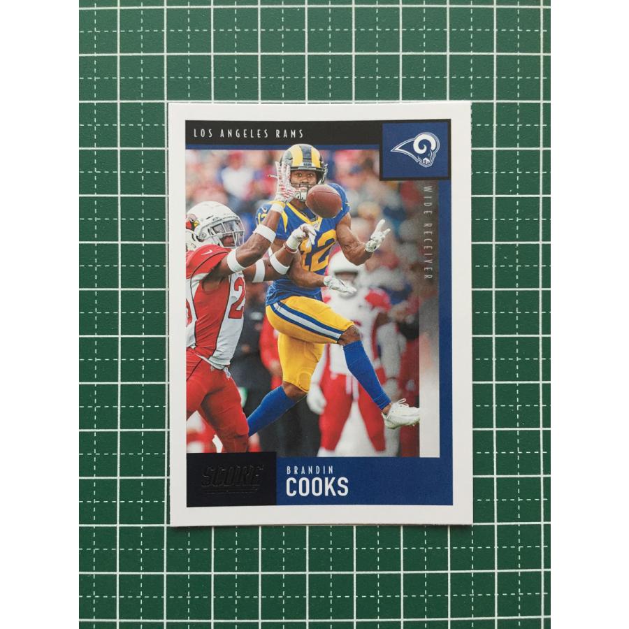 ★PANINI 2020 NFL SCORE FOOTBALL #300 BRANDIN COOKS[LOS ANGELES RAMS]ベース ...