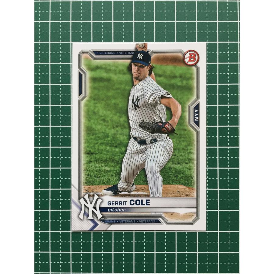 ☆TOPPS MLB 2021 BOWMAN #65 GERRIT COLE［NEW YORK YANKEES］ベース 
