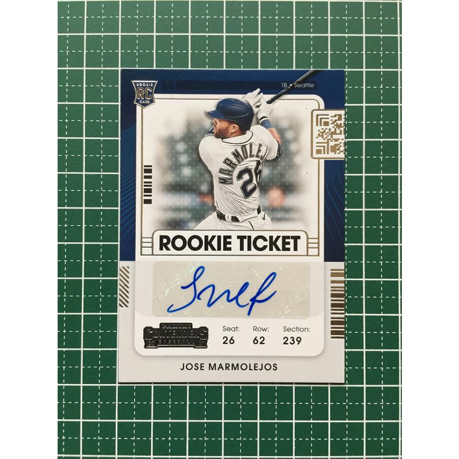 ☆PANINI MLB 2021 CONTENDERS #197 マルモレホス/JOSE MARMOLEJOS
