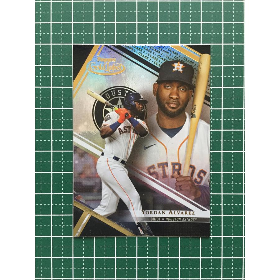 ★TOPPS MLB 2021 GOLD LABEL 45 YORDAN ALVAREZ[HOUSTON ASTROS]ベースカード