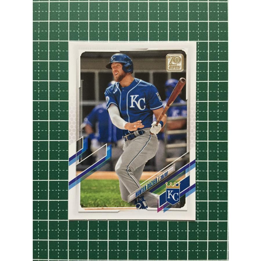 ★TOPPS MLB 2021 SERIES 2 443 HUNTER DOZIER[KANSAS CITY ROYALS]ベースカード★ 2021MLBSERIES2108カード