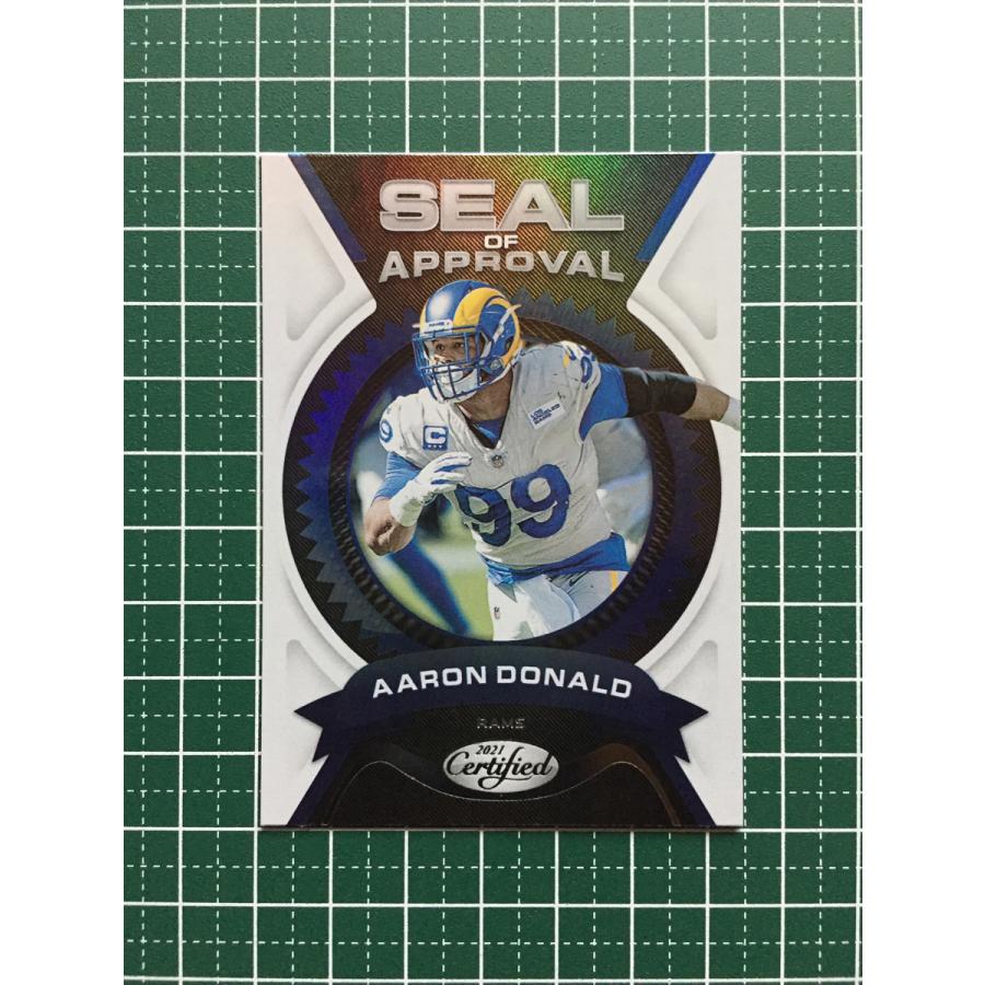 AARON DONALD SIGNED LA RAMS AUTOGRAPHED FUNKO POP #130 COA