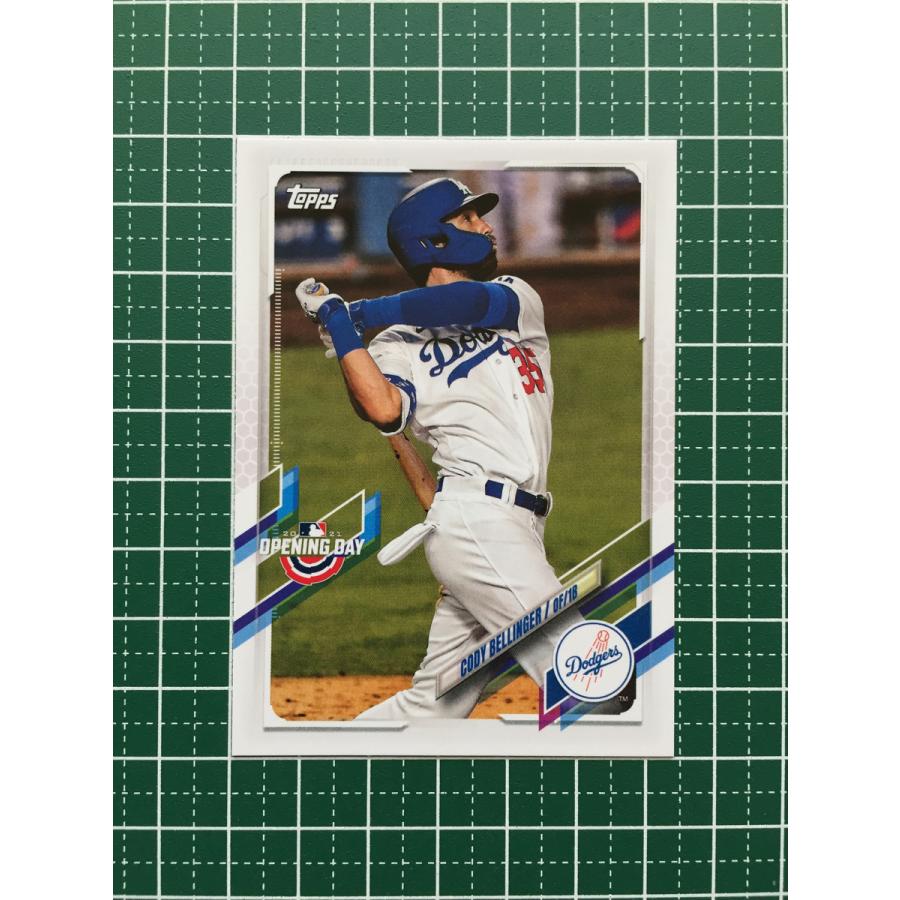 ★TOPPS MLB 2021 OPENING DAY 80 CODY BELLINGER[LOS ANGELES DODGERS]ベースカード★ 2021OPENINGDAY194