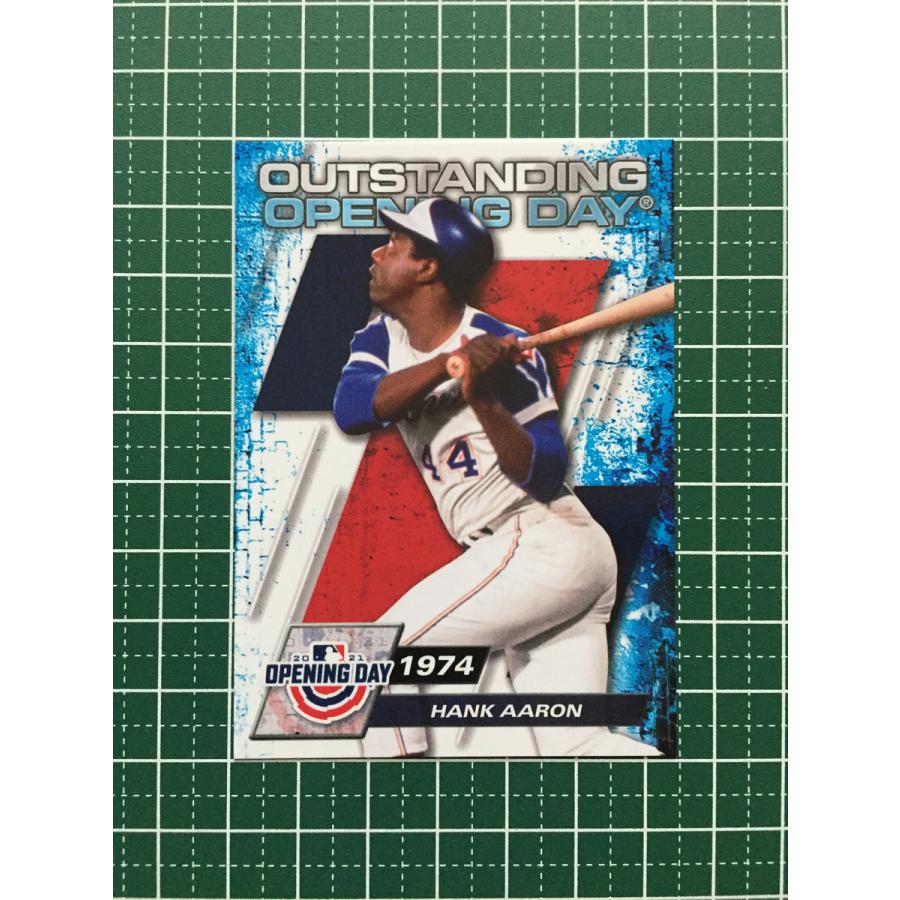 ★TOPPS MLB 2021 OPENING DAY OOD10 HANK AARON[ATLANTA BRAVES]インサートカード