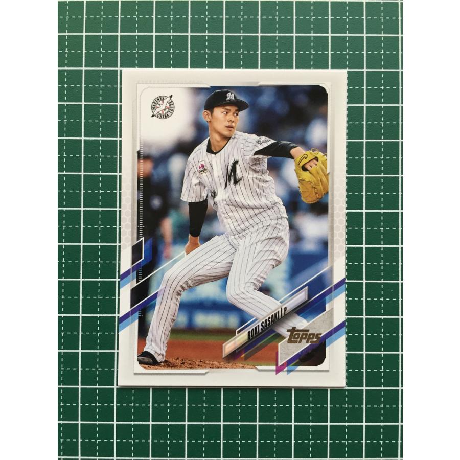☆TOPPS 2021 NPB プロ野球 #112 佐々木朗希［千葉ロッテマリーンズ