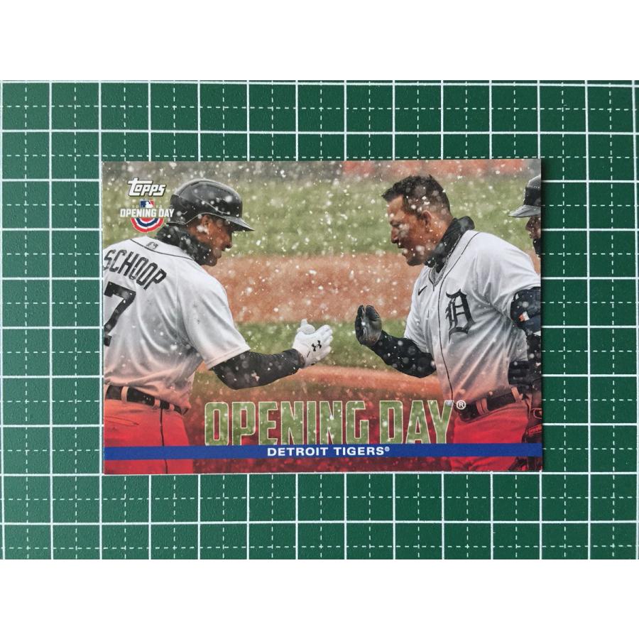 ★TOPPS MLB 2022 OPENING DAY OD2 DETROIT TIGERS／MIGUEL CABRERA インサート