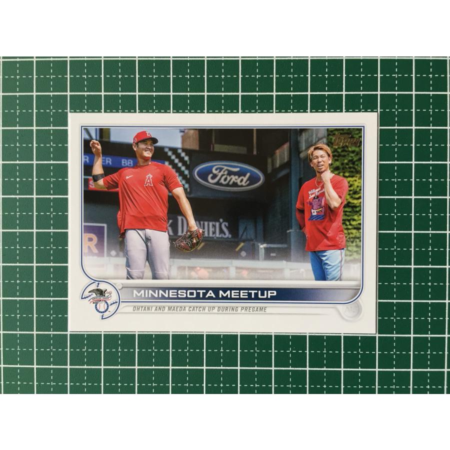☆TOPPS MLB 2022 SERIES 1 #122 MINNESOTA MEETUP／大谷翔平／SHOHEI 