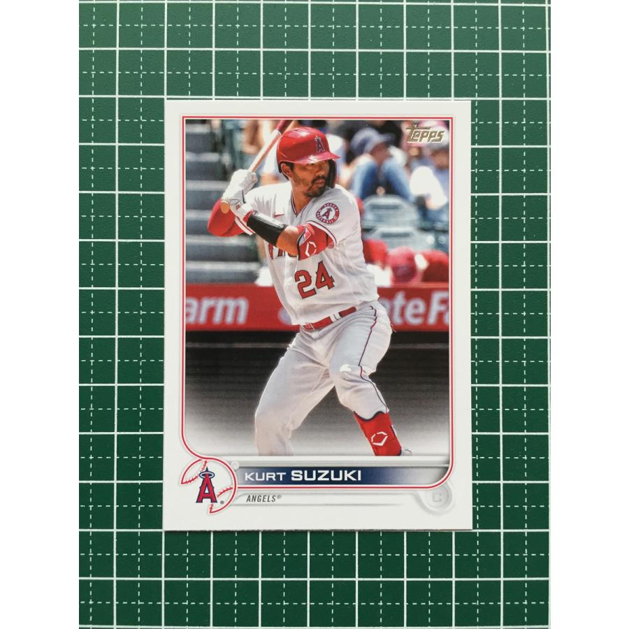 ★TOPPS MLB 2022 SERIES 1 #171 KURT SUZUKI［LOS ANGELES ANGELS］ベースカード「BASE」★｜alba-tesoro