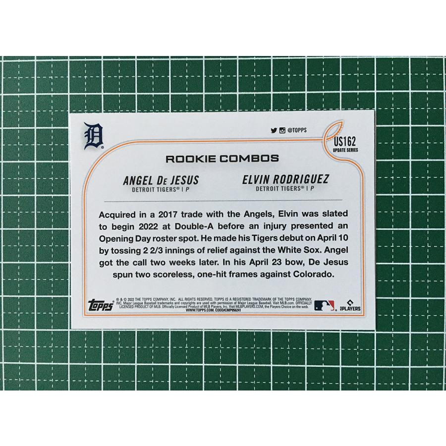 ★TOPPS MLB 2022 UPDATE US162 ANGEL DE JESUS／ロドリゲス／ELVIN RODRIGUEZ