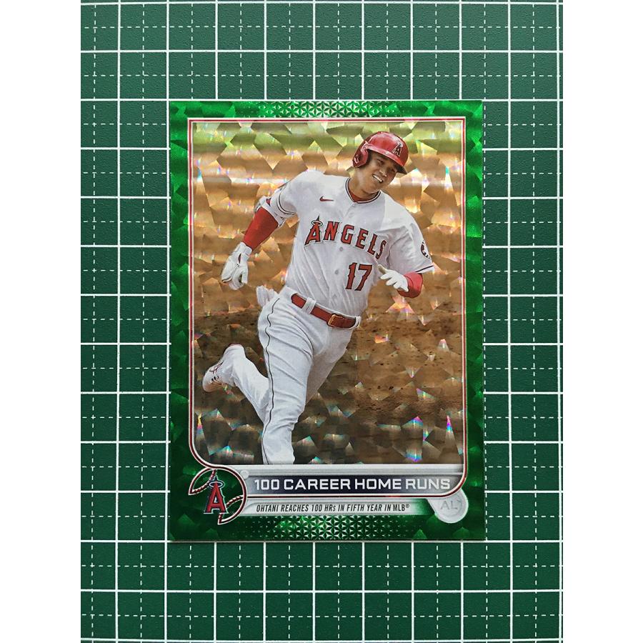 ☆TOPPS MLB 2022 UPDATE #US92 大谷翔平／SHOHEI OHTANI／100 CAREER 
