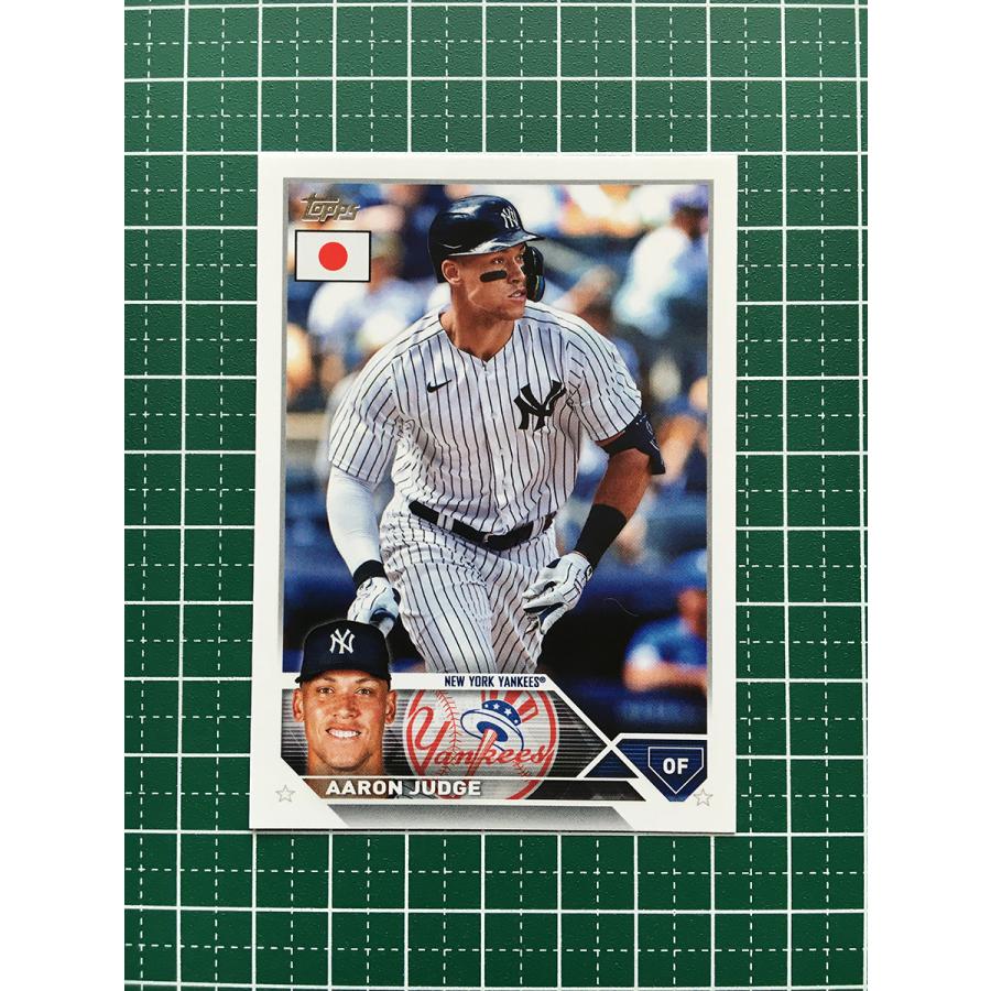☆TOPPS MLB 2023 JAPAN EDITION #100 AARON JUDGE［NEW YORK YANKEES 
