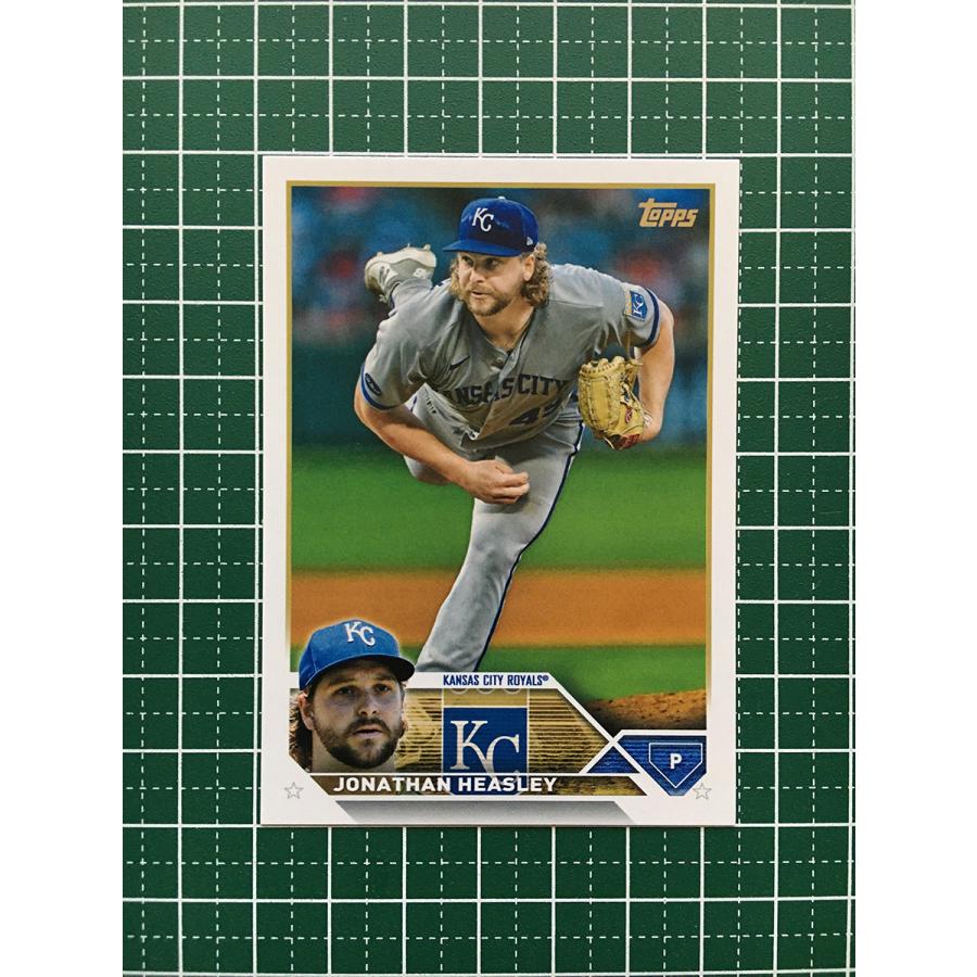 ★TOPPS MLB 2023 SERIES 2 346 JONATHAN HEASLEY[KANSAS CITY ROYALS]ベース
