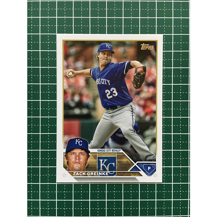 ★TOPPS MLB 2023 SERIES 2 420 ZACK GREINKE[KANSAS CITY ROYALS]ベースカード