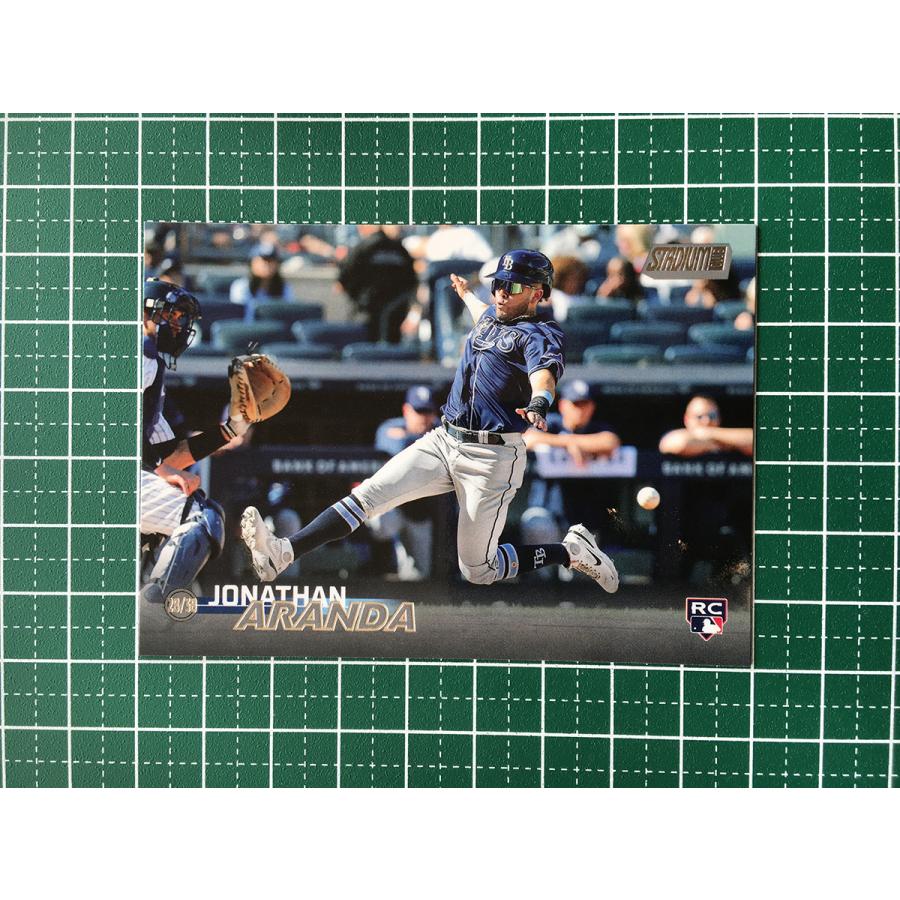 ☆TOPPS MLB 2023 STADIUM CLUB #196 JONATHAN ARANDA［TAMPA BAY RAYS 