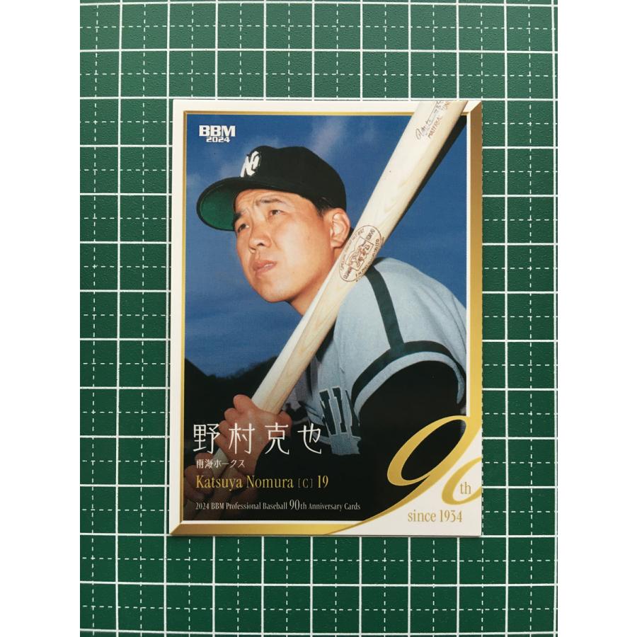 ☆BBM 2024 プロ野球 90周年カード 90th #009 野村克也［南海ホークス 