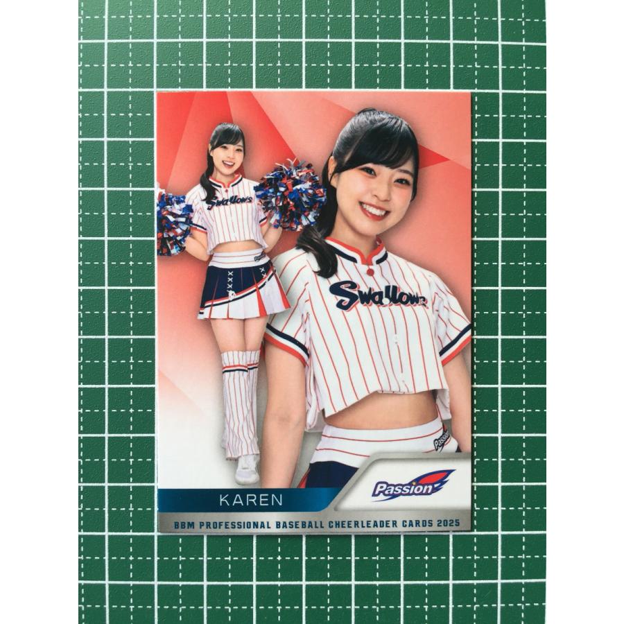 ☆BBM 2025 チアリーダーカード DANCING HEROINE #P15 KAREN［Passion
