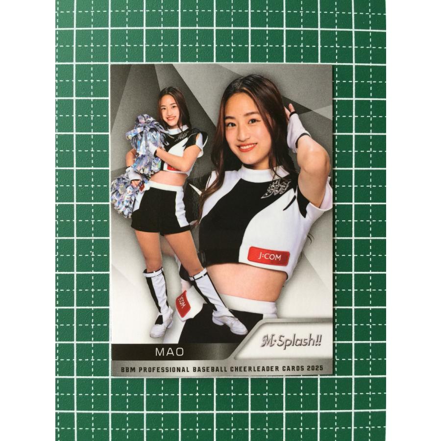 ☆BBM 2025 チアリーダーカード DANCING HEROINE #M11 MAO［M☆Splash