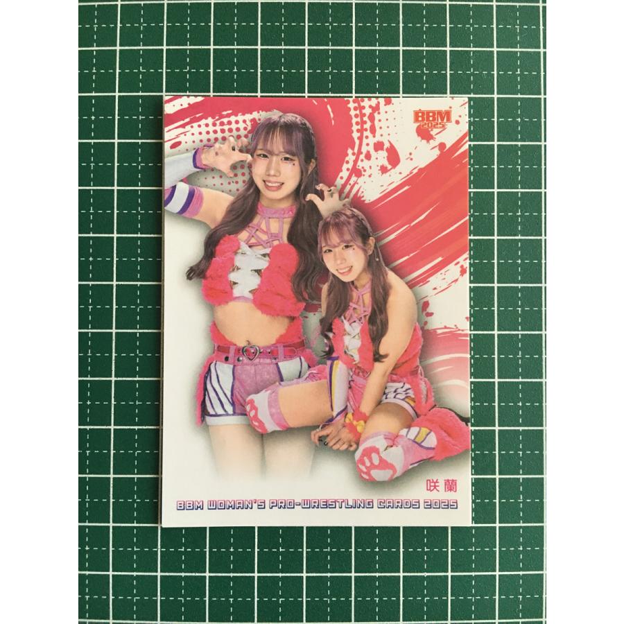☆BBM 2025 女子プロレスカード #058 咲蘭 レギュラーカード「現役選手