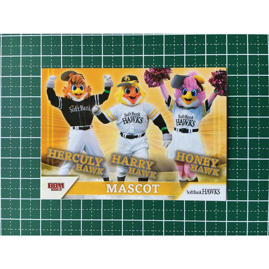 ★BBM 2023 ベースボールカード H69 ハリーホーク／ハニーホーク／ハーキュリーホーク[福岡ソフトバンクホークス]レギュラーカード★