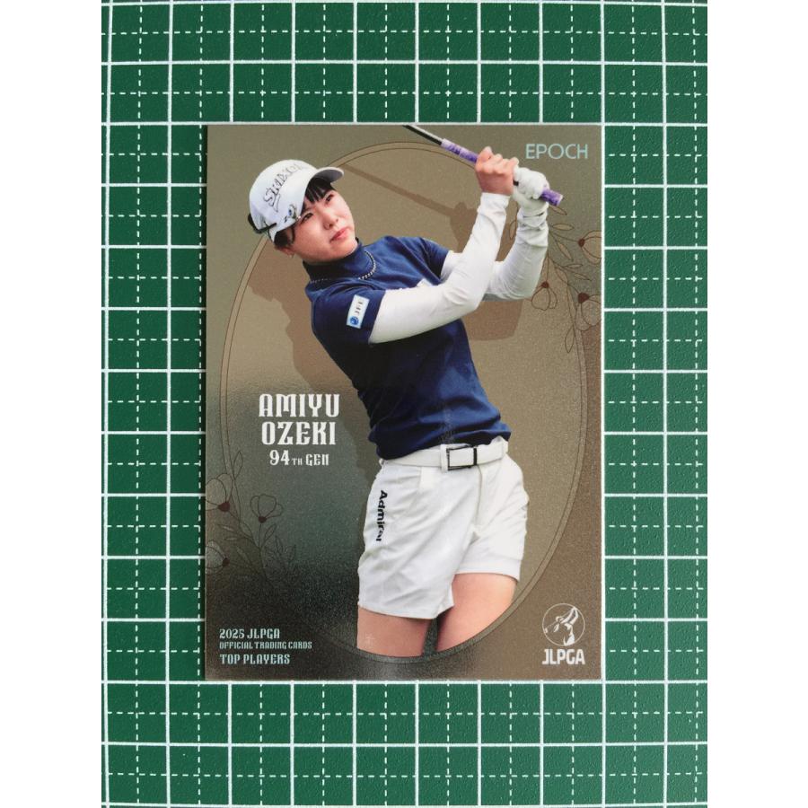 尾関彩美悠 直筆サインカード EPOCH 2023 JLPGA TP23EPOCH JLPGA 女子 