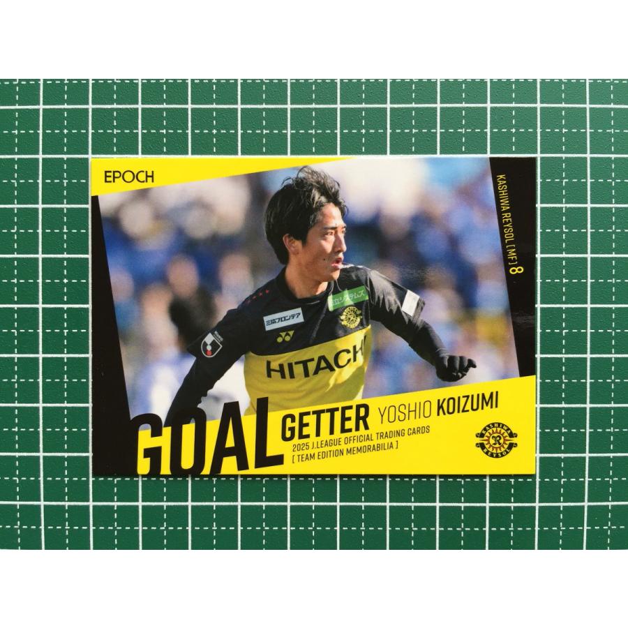 小泉佳穂 EPOCH 2025 柏レイソル Jリーグ 直筆サインカード 2025 EPOCH