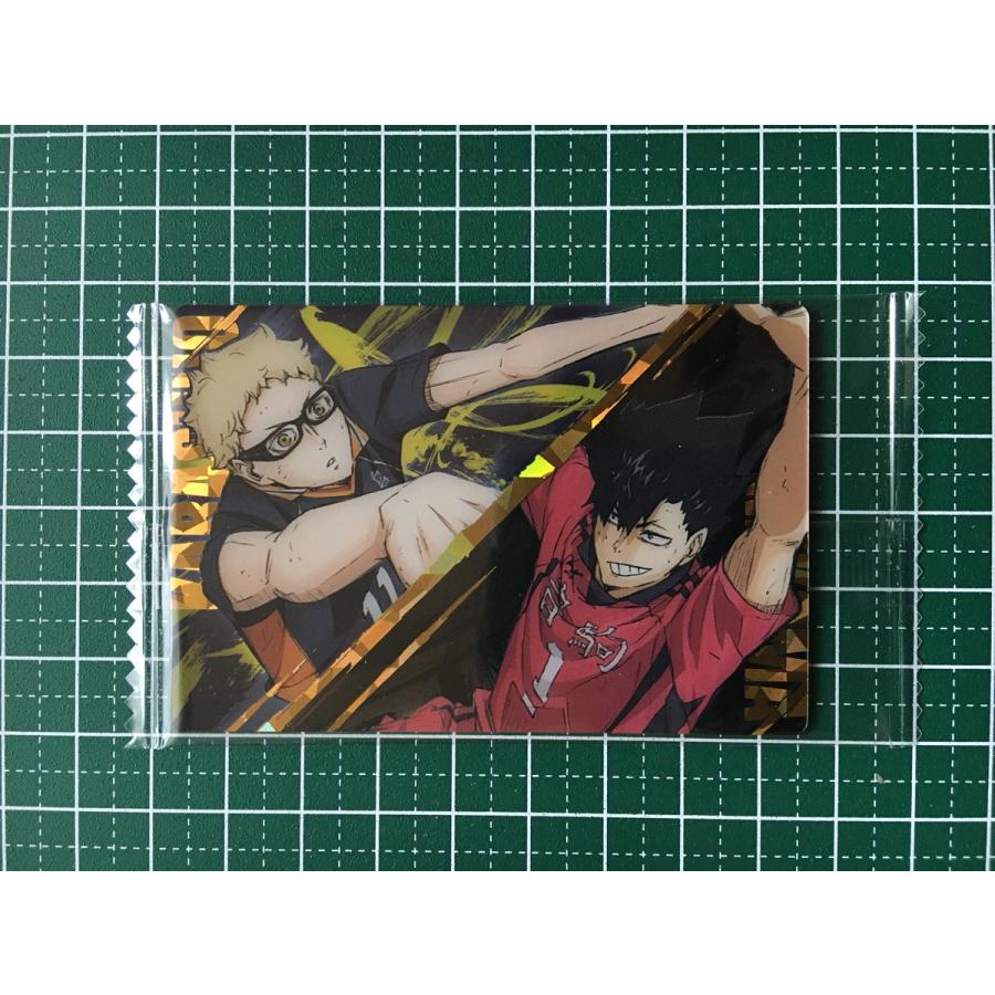 ハイキュー ゴミ捨て場の決戦 ウエハース カード 2BOX 未開封 ☆ハイキュー 劇場版 ウエハース ゴミ捨て場の決戦 #24 月島蛍［烏野