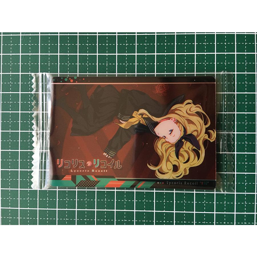 ☆リコリス・リコイル ウエハース メタリックプラカード #21 クルミ