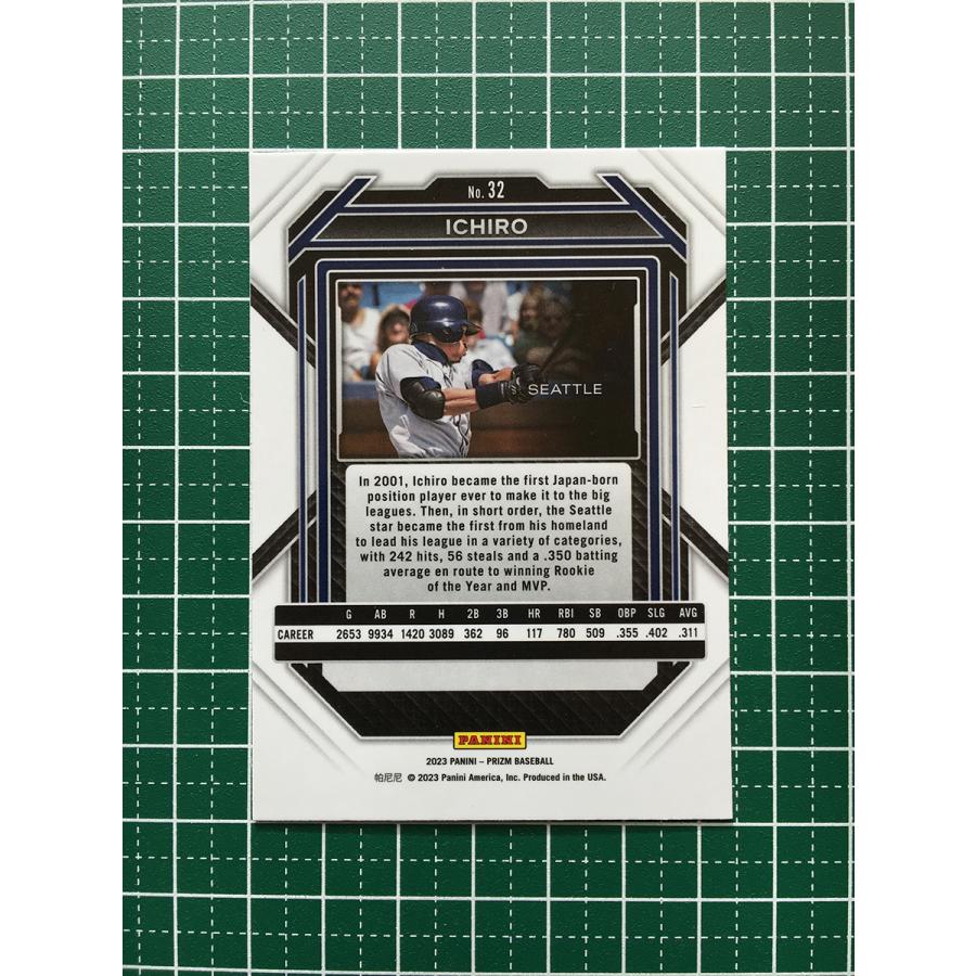 ☆PANINI MLB 2023 PRIZM #32 イチロー／ICHIRO［SEATTLE MARINERS