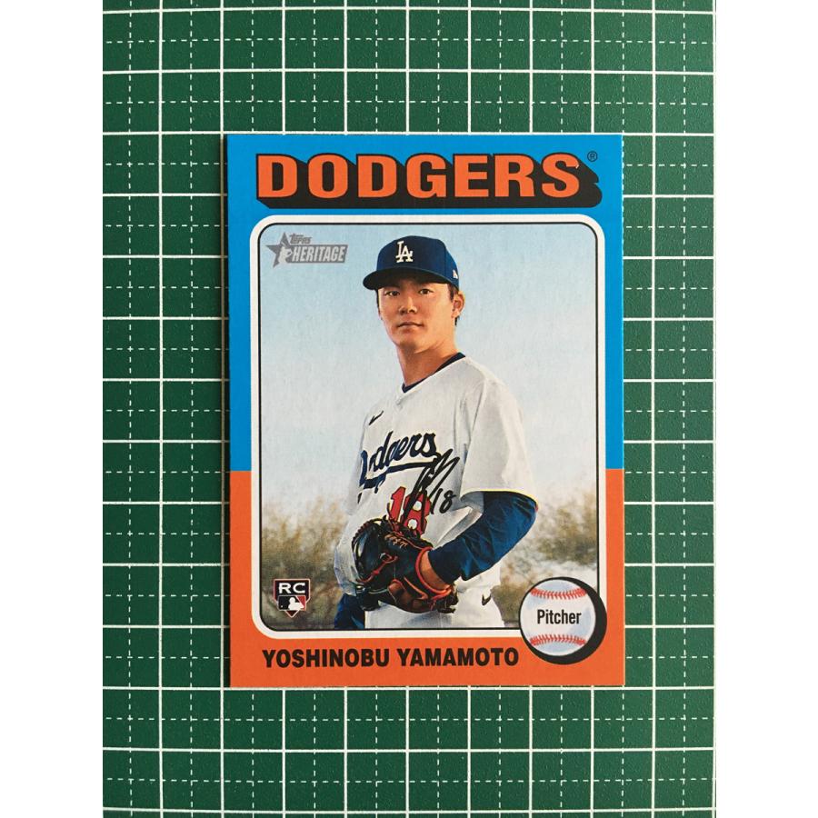 ☆TOPPS MLB 2024 HERITAGE HIGH NUMBER #553 山本由伸／YOSHINOBU 