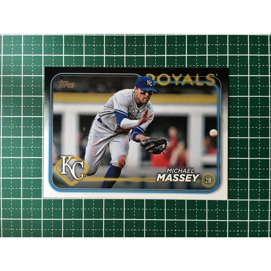 ★TOPPS MLB 2024 SERIES 1 14 MICHAEL MASSEY[KANSAS CITY ROYALS]ベースカード「BASE」★ MLB2024SERIES1