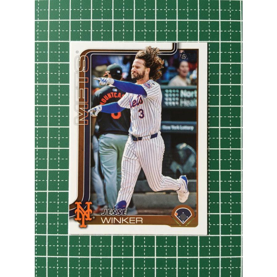 ☆TOPPS MLB 2025 SERIES 2 #629 JESSE WINKER［NEW YORK METS］ベース