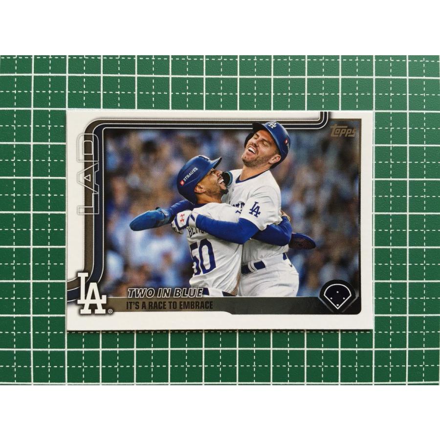 ☆TOPPS MLB 2025 SERIES 2 #631 TWO IN BLUE／MOOKIE BETTS／FREDDIE 