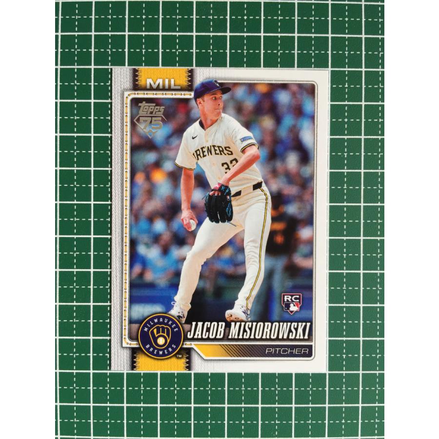 ☆TOPPS MLB 2026 SERIES 1 #10 JACOB MISIOROWSKI［MILWAUKEE BREWERS