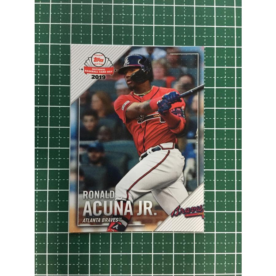 ★TOPPS MLB 2019 NATIONAL BASEBALL CARD DAY 3 RONALD ACUNA JR.[ATLANTA